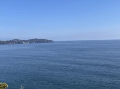 パノラマビューの眺望（真鶴半島方面）