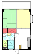 間取り図（反転タイプ）