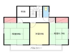 ２階間取り