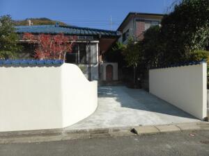 拡張工事をさせて頂いた駐車場