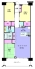 間取図（３ＬＤＫ）南東向き