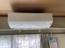 洋室に設置されているエアコン